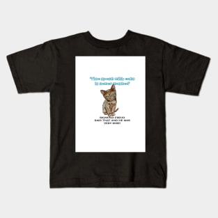 Freud and Cats Kids T-Shirt